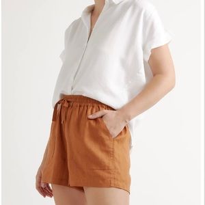 Quince linen shorts